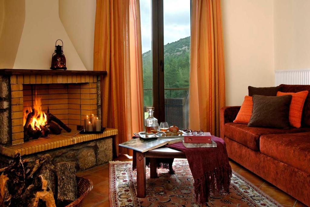 Dryas Guesthouse Polydrossos Phòng bức ảnh